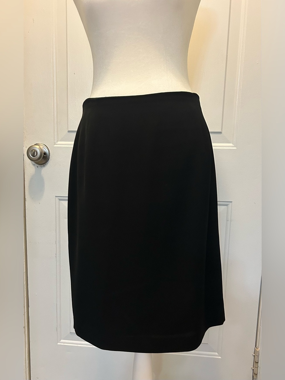 Iris Singer Black Dress Work Skirt Size 10